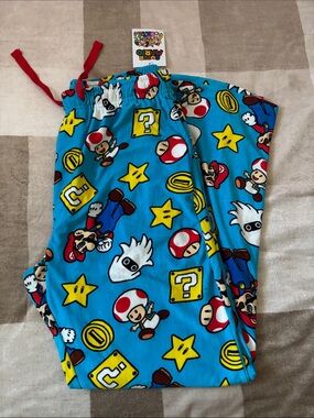 Super Mario Blue Character Lounge Pants